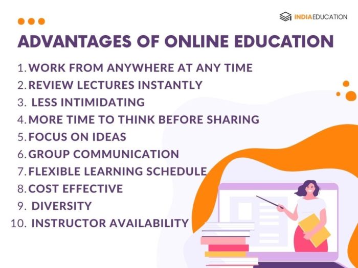 Learning online advantages blog published march