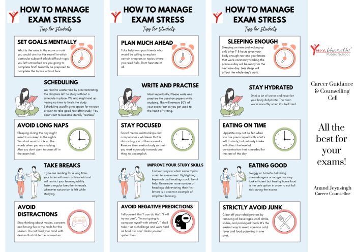 10 Ways to Reduce Exam Stress